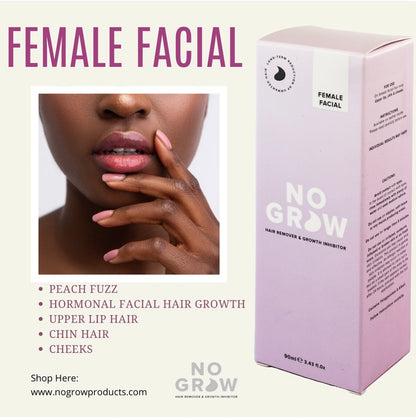 Female Facial Hair Remover & Growth Inhibitor