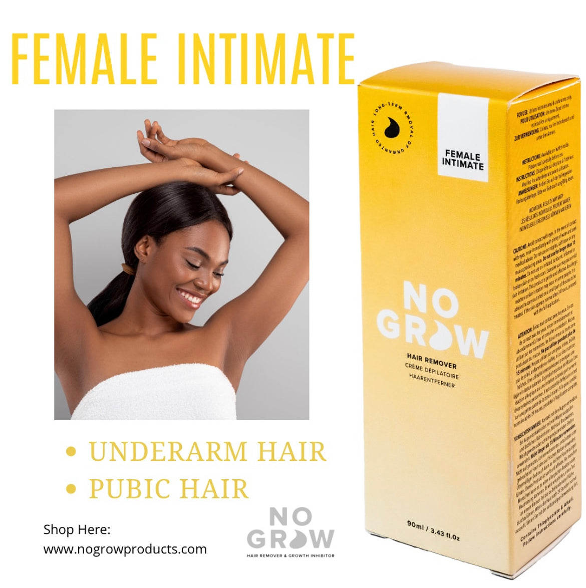 Intimate Area Hair Remover (Male & Female)