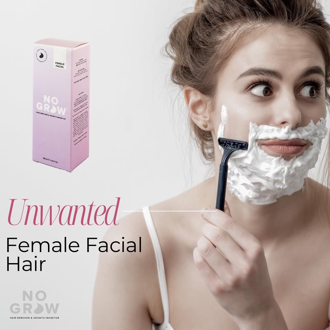 Female Facial Hair Remover & Growth Inhibitor